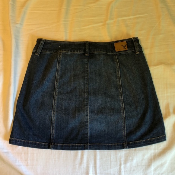 American Eagle button up jean skirt - Picture 3 of 5